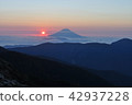 富士山的日出 42937228
