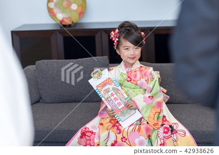 Girls, Shichigosan, Preparation, Home 42938626