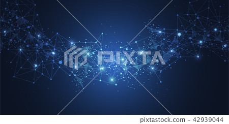 Internet connection, abstract sense of science 42939044