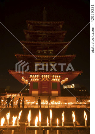 Shitennoji Temple Nakayama Masaru Lighting 42939381