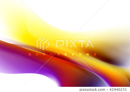 Holographic paint explosion design, fluid colors flow, colorful storm. Liquid mixing colours motion Holographic paint explosion design, fluid colors flow, colorful storm. Liquid mixing colours motion 42940231
