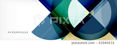 Vector circular geometric abstract background Vector circular geometric abstract background 42940418