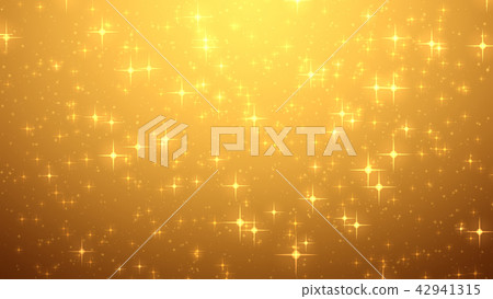 star glow on gold background with Particle motion star glow on gold background with Particle motion 42941315