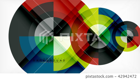 Vector circle abstract background Vector circle abstract background 42942472