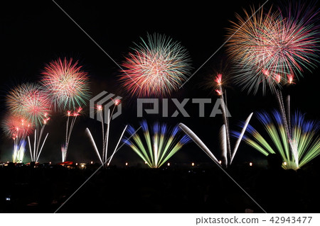 [Maebashi] Fireworks display 42943477