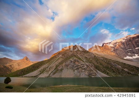 Fann mountains lake Fann mountains lake 42945891