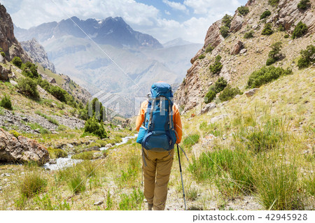 Hike in Fann mountains 42945928