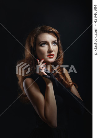 Portrait of attractive witch for Halloween 42946994