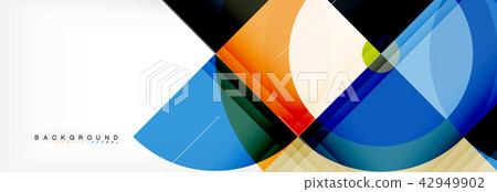 Vector circular geometric abstract background Vector circular geometric abstract background 42949902