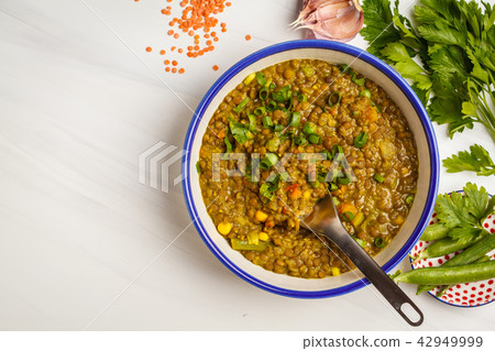 Lentil curry, Indian cuisine, tarka dal 42949999