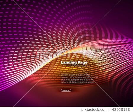 Neon glowing background for landing page Neon glowing background for landing page 42950128