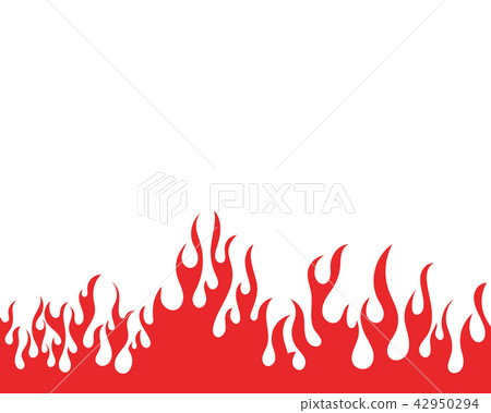 Fire flame vector illustration Fire flame vector illustration 42950294