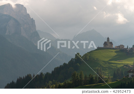 Italian Church in the Evening light Italian Church in the Evening light 42952473