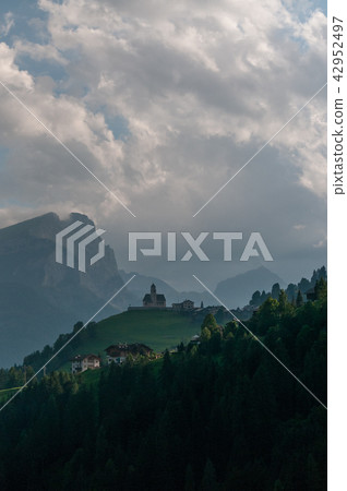 Italian Church in the Evening light Italian Church in the Evening light 42952497