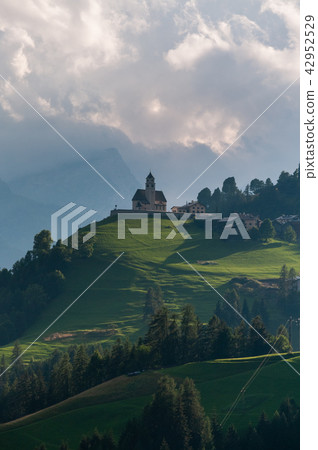 Italian Church in the Evening light Italian Church in the Evening light 42952529