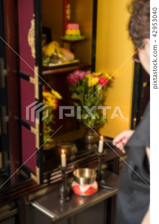 Buddhist altar (blur expression) Buddhist altar (blur expression) 42953040