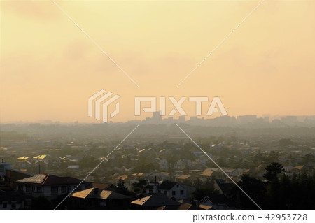 Evening town 42953728