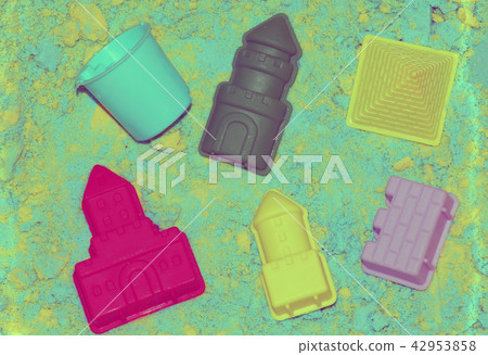 Baby kinetic sand toy figures 42953858