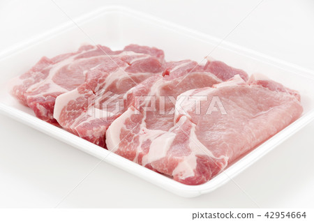 Pork steak meat (loin) Pork steak meat (loin) 42954664