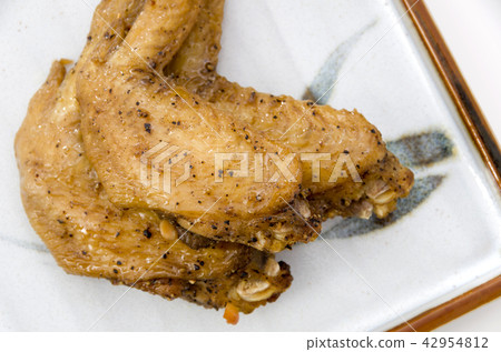 Grill of chicken wings Grill of chicken wings 42954812