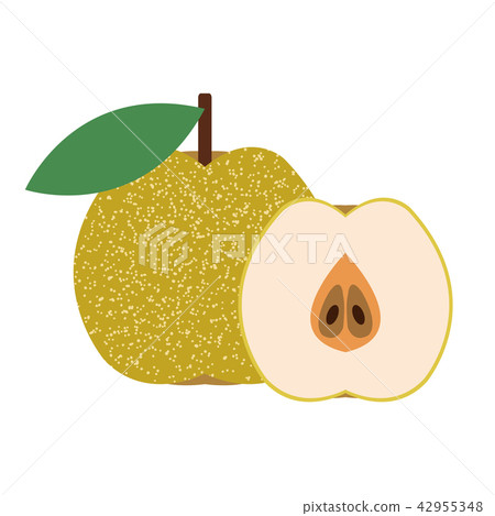Healthy organic asian pear Healthy organic asian pear 42955348