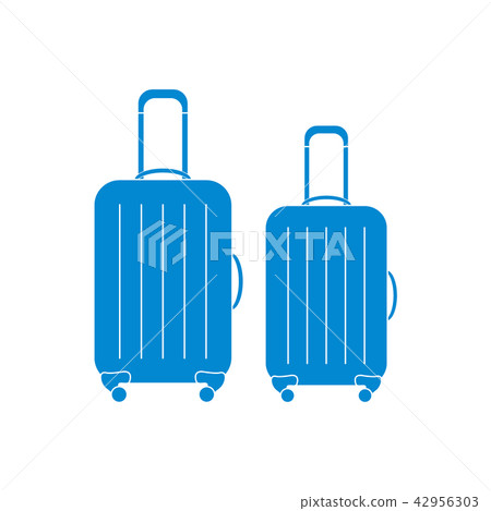suitcases for travel Summer time, vacation. suitcases for travel Summer time, vacation. 42956303