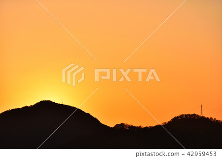 Sunset at Mt. Rokko Sunset at Mt. Rokko 42959453