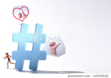 哈希標籤#Marathon慢跑飲食愛好 42959836