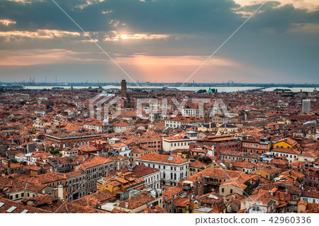 Venice cityscape - view from Campanile  42960336