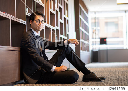 Businessman office portrait business image 42961569