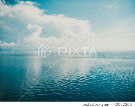 Aerial view of beautiful sea and ocean surface water for background Aerial view of beautiful sea and ocean surface water for background 42962800