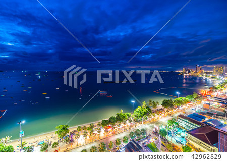 Beautiful architecture in pattaya city Thailand Beautiful architecture in pattaya city Thailand 42962829