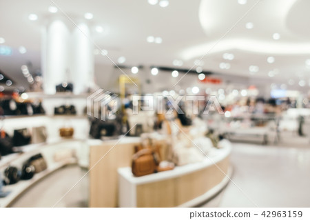 Abstract blur and defocused shopping mall Abstract blur and defocused shopping mall 42963159