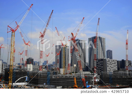 July Harumi 16 Olympic Games 2020 Constructed a village July Harumi 16 Olympic Games 2020 Constructed a village 42965710