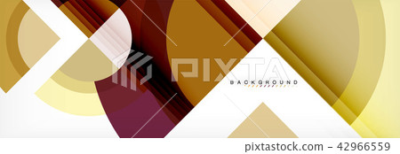 Vector circular geometric abstract background 42966559