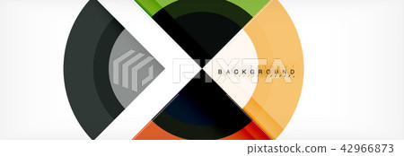 Vector circular geometric abstract background Vector circular geometric abstract background 42966873