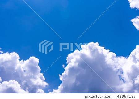 Summer sky white cloud 42967185