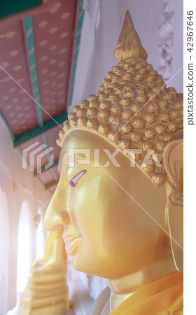 Golden Buddha, which is revered by Buddhists. 42967646