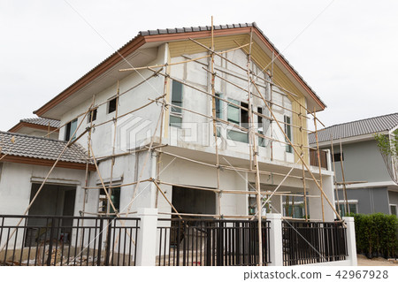 Building and Construction site of new home  42967928