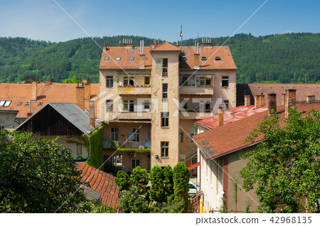 Old apartment house. House for renting flats. 42968135