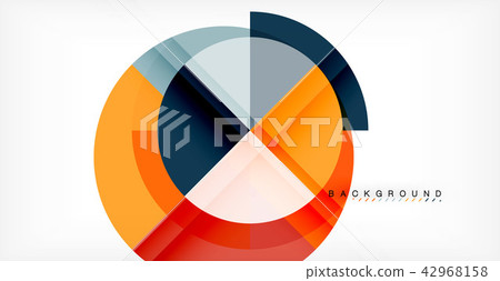 Vector circle abstract background Vector circle abstract background 42968158