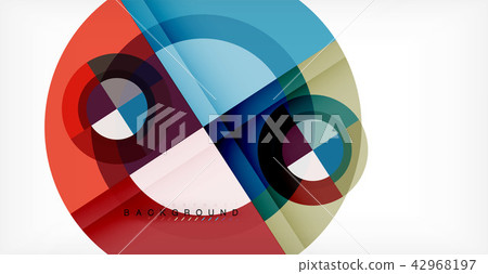 Vector circle abstract background Vector circle abstract background 42968197