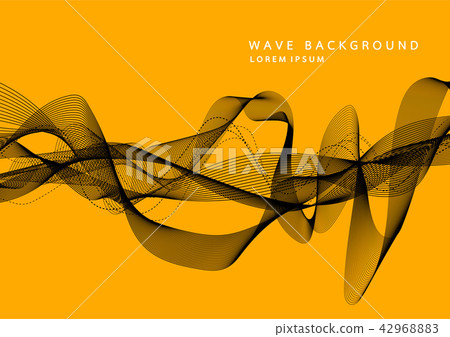 Abstract background with dynamic particle Abstract background with dynamic particle 42968883