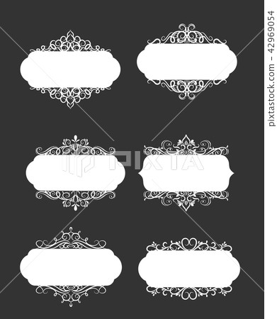 Vector illustration of old style label Vector illustration of old style label 42969054