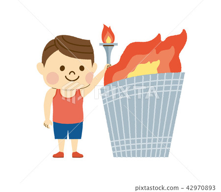 Torch Runner and the Flame Tower 42970893