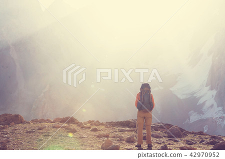 Hike in Fann mountains Hike in Fann mountains 42970952