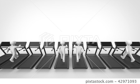 Running machine and runner Multiple upper copy space 42971093