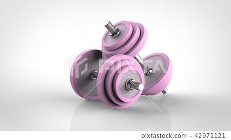 Dumbbell Pink 42971121