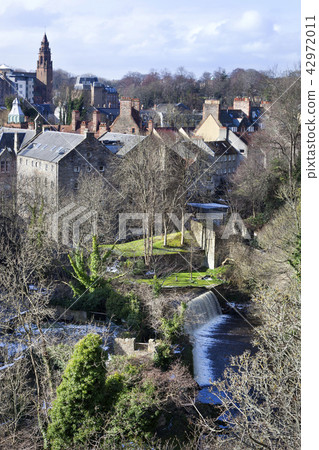 View on Dean village in Edinburgh 42972011