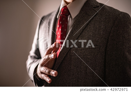 Suit figure - male 42972971